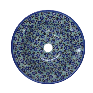Umywalka ceramiczna Bolesławiec 38 cm (A529 D87)