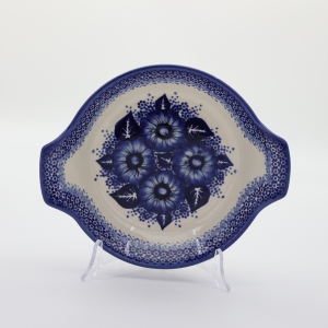 Round ceramic baking dish (A753 D108) 