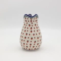 We present an authentic Bolesławiec pottery pitcher, which perfectly blends centuries of Polish craftsmanship tradition with modern functionality.
